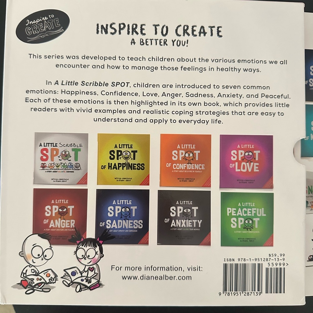 A Little SPOT of Emotion Box Set – 8 Children’s Books on Feelings – Diane Alber